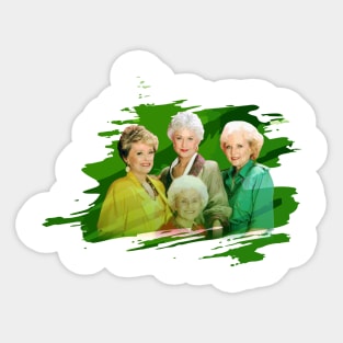 GOLDEN GIRLS - THANK YOU FOR BEING A FRIEND Sticker